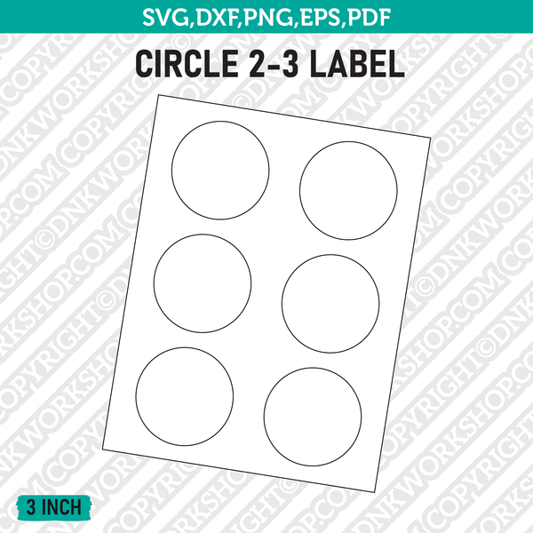 printable round tags template