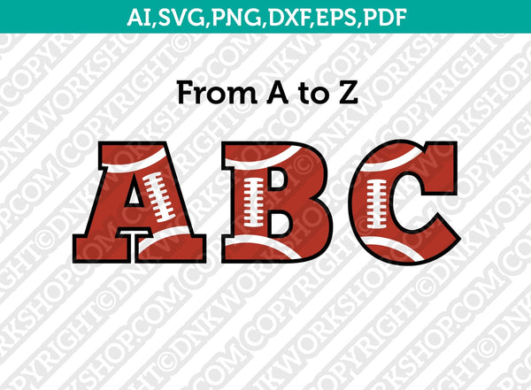 Baseball Letters Alphabet Team Font SVG Vector Cricut Cut File – DNKWorkshop