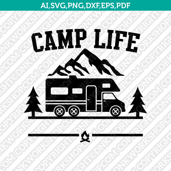 Free Free 249 Motorhome Camping Svg SVG PNG EPS DXF File