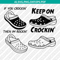 Croc Shoes SVG Sticker Decal Cricut Cut File Clipart Vector – DNKWorkshop