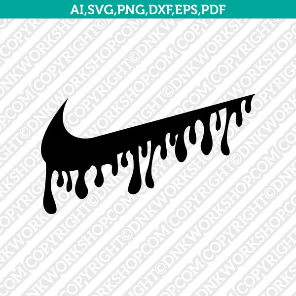 Dripping Nike Drip Just Do It SVG DXF Cricut Cut File Vector – DNKWorkshop