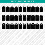 Earrings display cards svg, Earrings display cut files