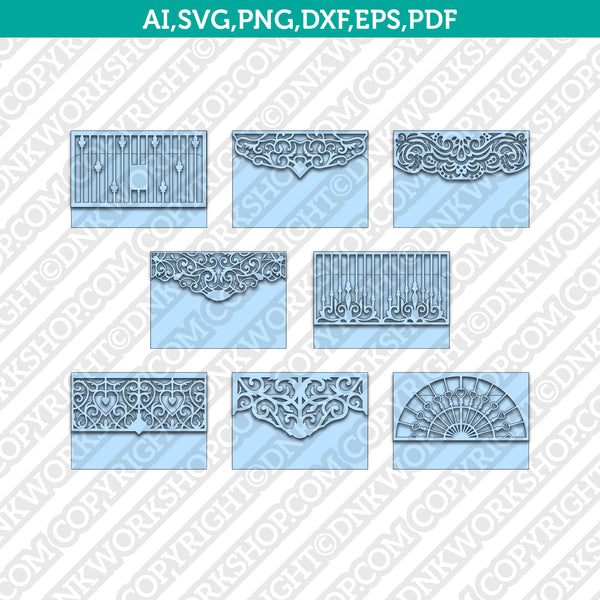 a7 envelope for 5x7 invitation template svg laser cut file cricut dnkworkshop
