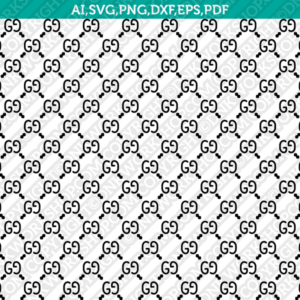 Minnie-Mouse-Designer-x-LV-Pattern-SVG-Sticker-Dec by DNKgraphic