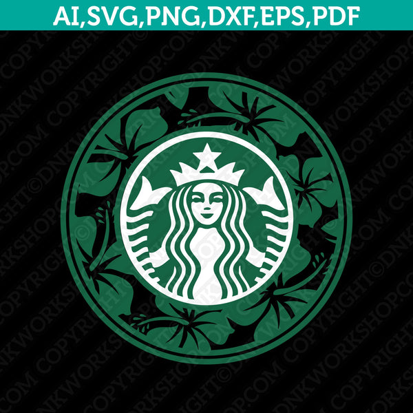 Free Free 188 Flower Around Starbucks Logo Svg SVG PNG EPS DXF File