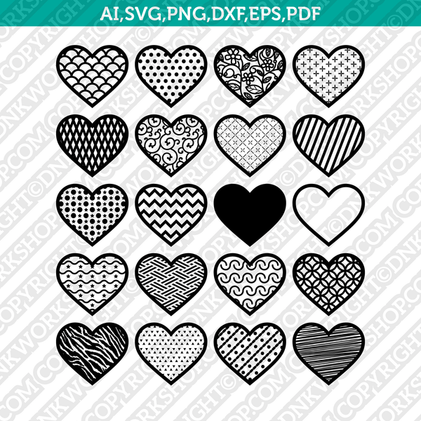 Number 3 Love Hearts Valentine Illustration Vector Font Royalty Free SVG,  Cliparts, Vectors, and Stock Illustration. Image 25193765.