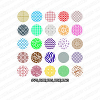 Free Keychain Round Pattern Svg Free SVG PNG EPS DXF File