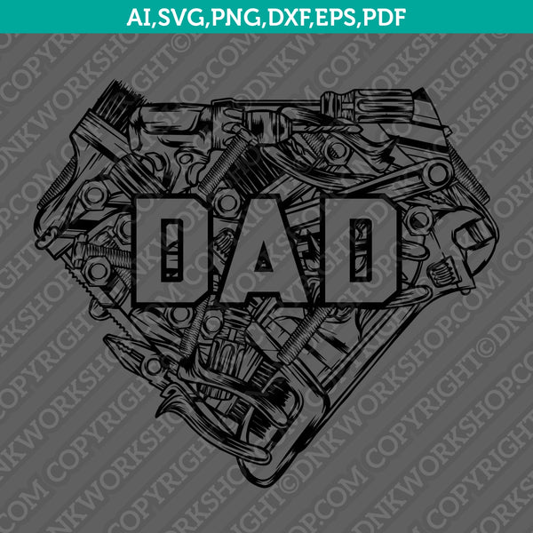 Download Super Dad Father S Day Svg Cut File Vector Cricut Clipart Png Dxf Eps Dnkworkshop