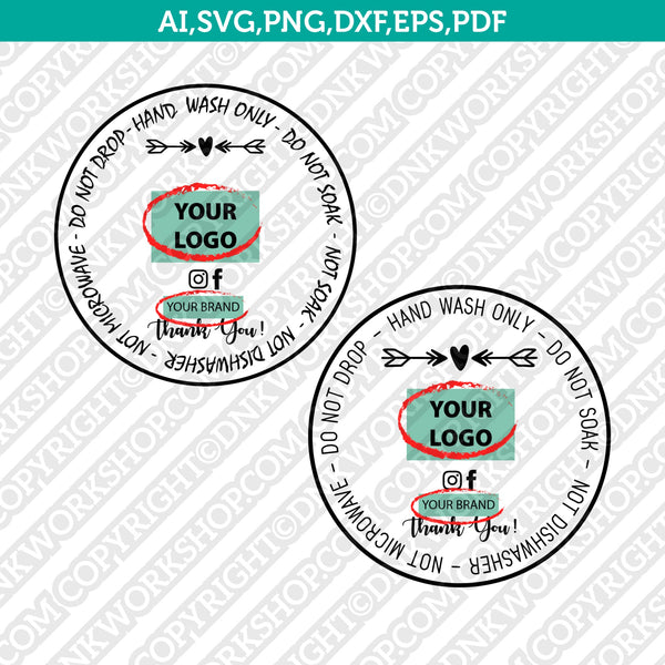 Download Tumbler Cup Care Instruction Label Care Card Svg Cut File Vector Dnkworkshop