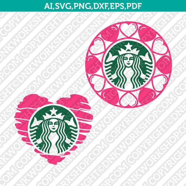 Dottie Digitals - Stars Mini Starbucks Cup SVG PNG DXF Cutting