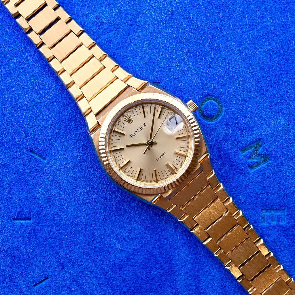 Rolex Beta 21 Texano 5100 Yellow Gold