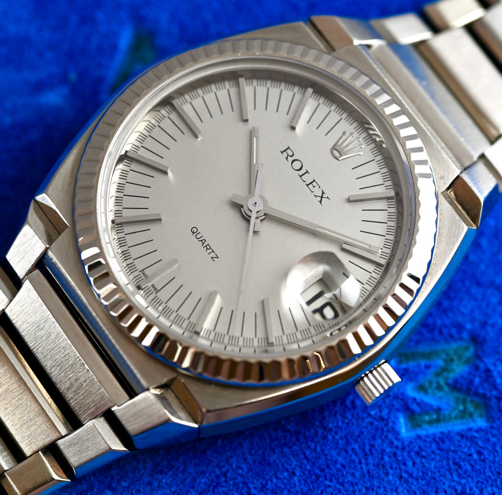 Rolex Beta 21 Texano White Gold