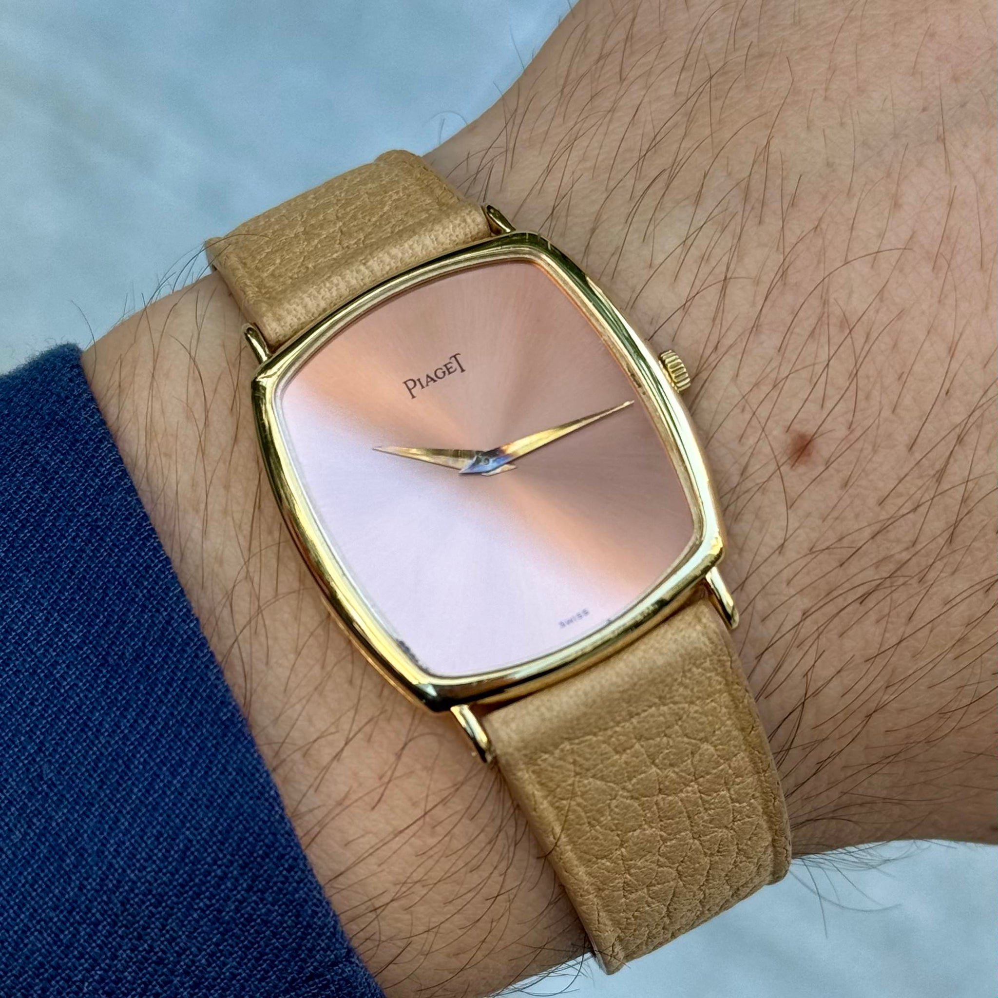 Piaget Peach Fuzz Dial