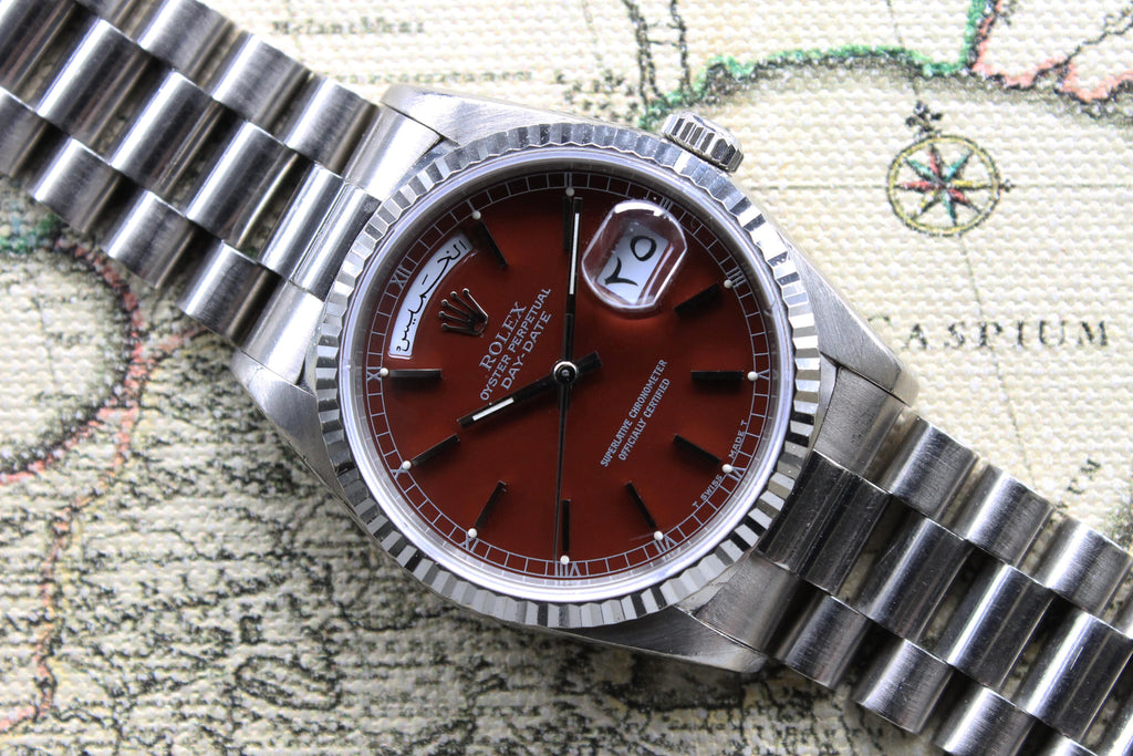 rolex oxblood