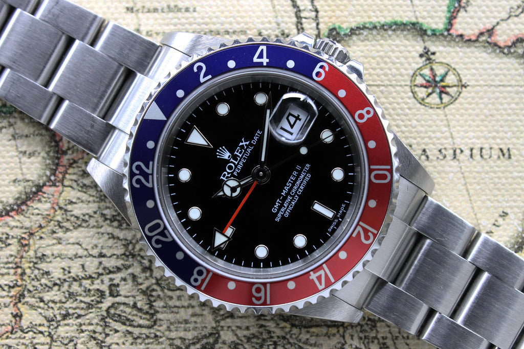 gmt master stick dial