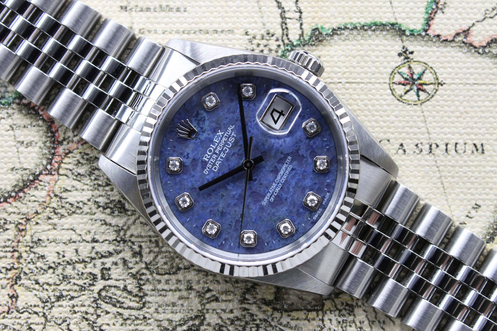 rolex sodalite dial