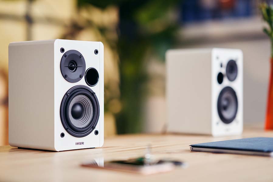 Edifier R1280T Active  Bookshelf Studio Speakers System - White (Bo