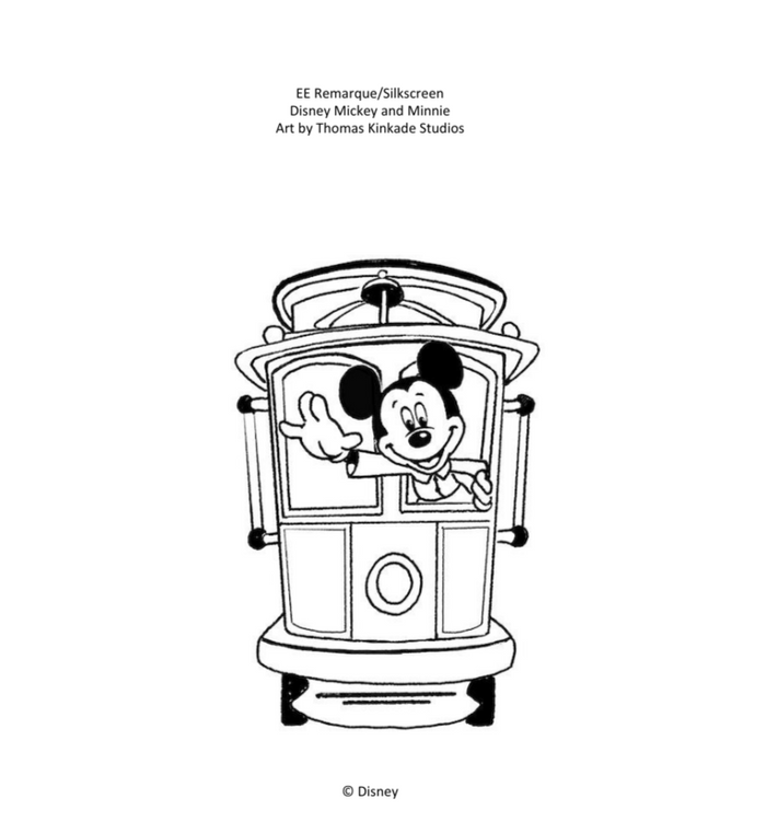 Thomas Kinkade Studios - Disney Lilo & Stitch - Limited Edition Canvas 18 x 27 / EE / Unframed