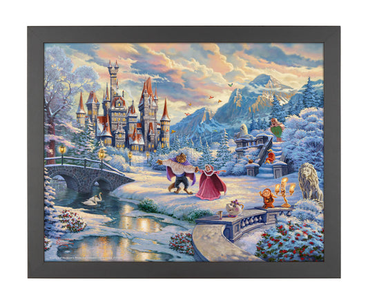 Disney Beauty and the Beast Falling in Love - Jewel Edition Art – Thomas  Kinkade Studios