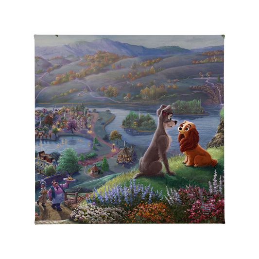 Thomas Kinkade - Lady and The Tramp SN Paper