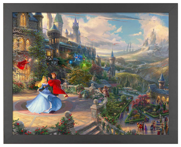 Disney Little Mermaid II Canvas Thomas Kinkade Studios Signed by