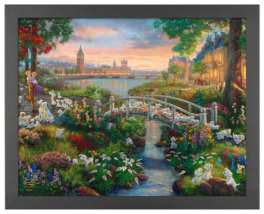 Sunset on Golden Gate Bridge – Thomas Kinkade Studios