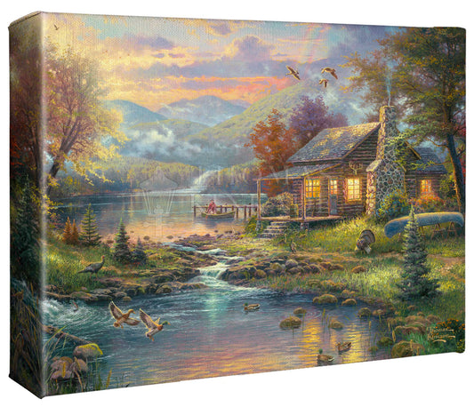 Late Afternoon on the Farm 8 x 10 Gallery Wrapped Canvas – Thomas Kinkade  Studios