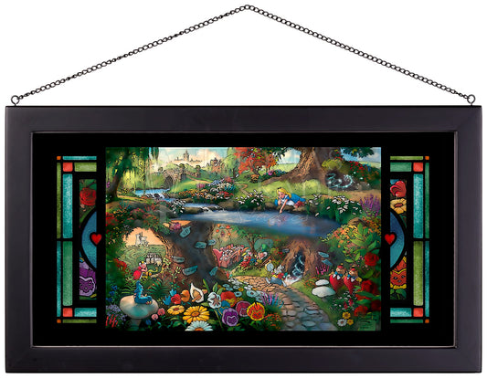 Mad Hatters Tea Party by Thomas Kinkade Studios – CV Art and Frame