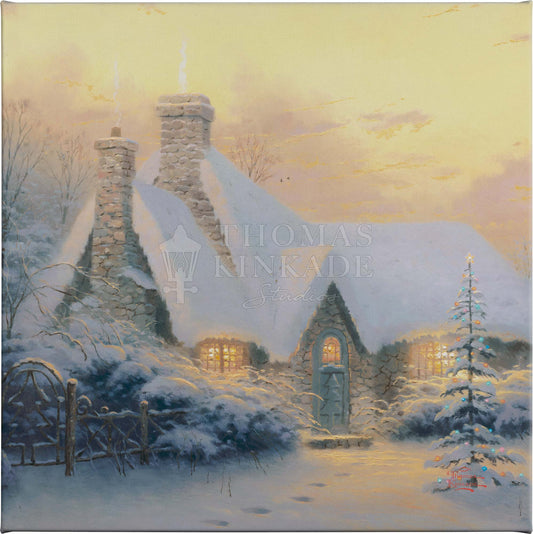 Christmas Lodge - Thomas Kinkade Smoky Mountains