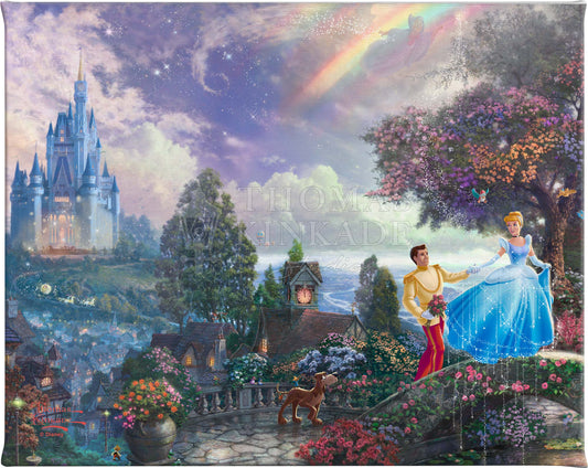 Tangled 8 x 10 Canvas Print by Thomas Kinkade