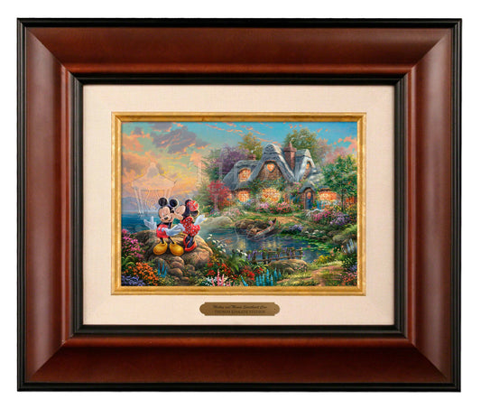 Disney Mickey and Minnie Halloween Fun by Thomas Kinkade Studios – CV Art  and Frame