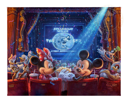 Disney 100th Celebration - Art Print By Thomas Kinkade Studios – Disney Art  On Main Street