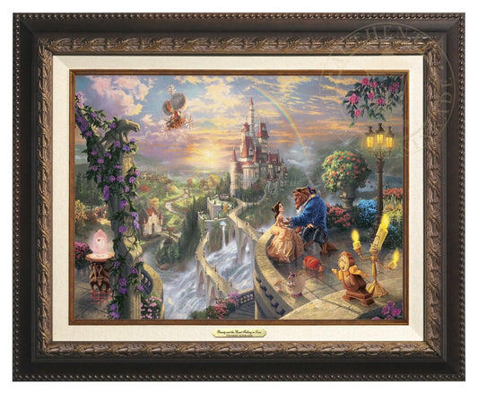 Disney Beauty and the Beast Falling in Love - Jewel Edition Art – Thomas  Kinkade Studios