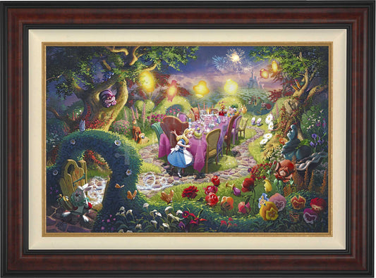 Disney Fine Art Limited Edition Canvas Dreaming In Color-Alice In Wonderland