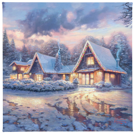 Thomas Kinkade Presents Christmas Lodge [Re-release] (DVD)