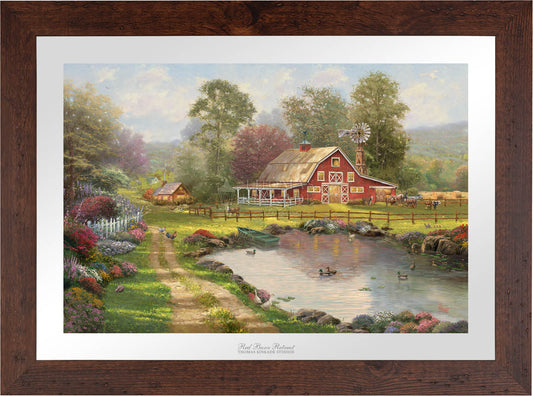 Late Afternoon on the Farm 8 x 10 Gallery Wrapped Canvas – Thomas Kinkade  Studios