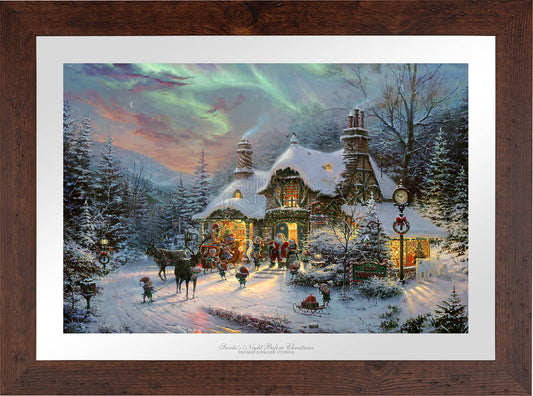 Ceaco Thomas Kinkade - Santa's Night Before Christmas Jigsaw