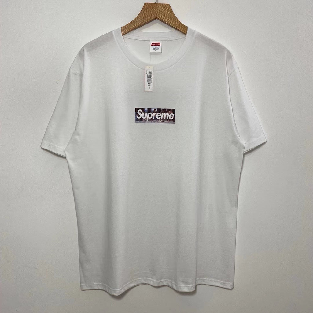 くつろぎカフェタイム Supreme Milan Box Logo Tee White Lサイズ