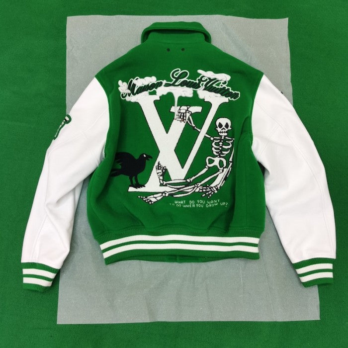 Leather Embroidered Varsity  Ready to Wear  LOUIS VUITTON