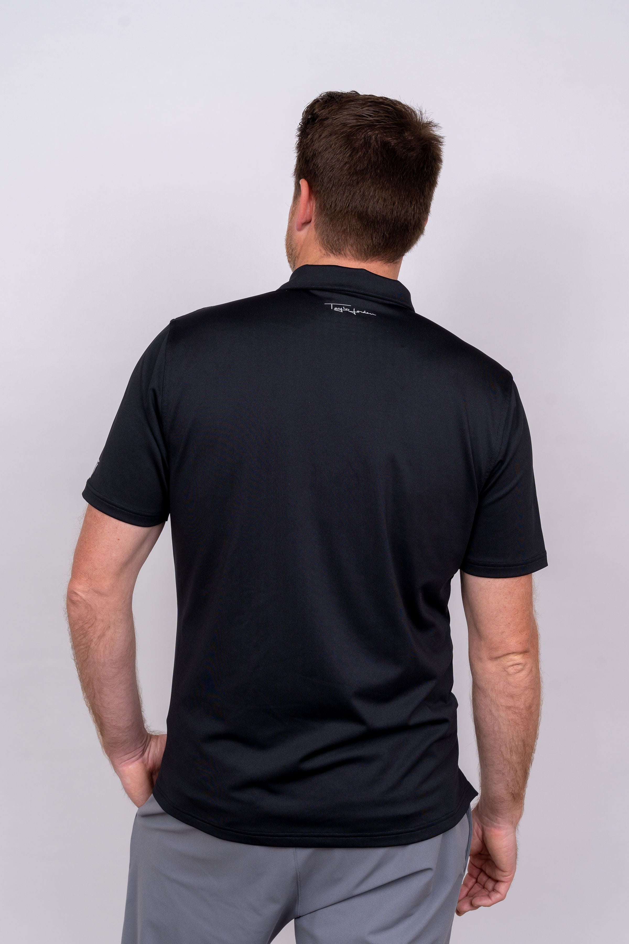 golf shirt back