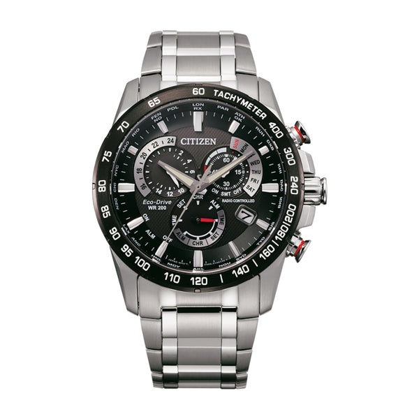 Citizen Mens Eco-Drive Perpetual calander Chronograph Watch BL5472