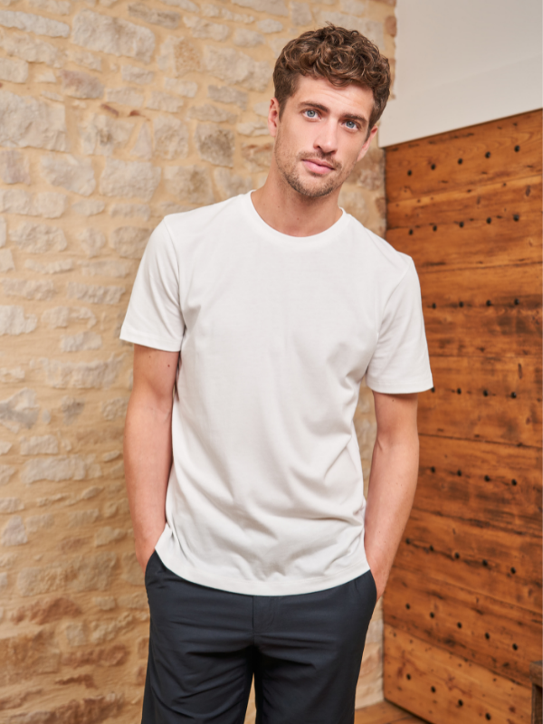 homere shop style vestimentaire homme mimosa t-shirt blanc