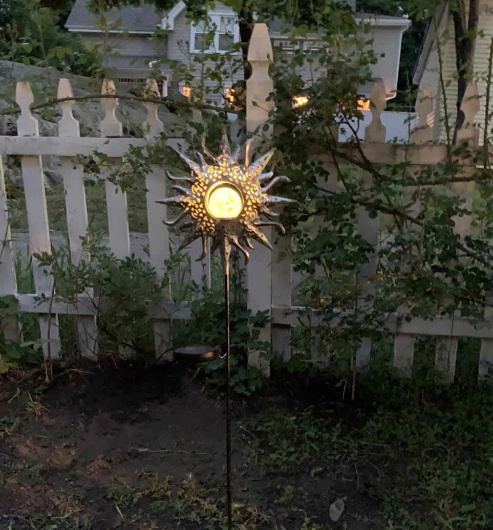 Sun Backyard  Garden Decor Solar Light