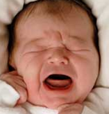Baby Being Held Supporting The Head Blog - Image of a screaming baby