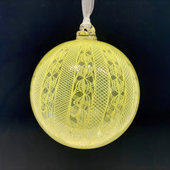 glass blown ornament for Christmas 2023