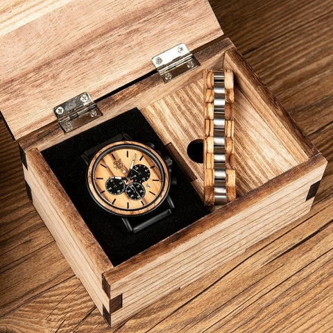 FL Watch Officiel | Montre en bois | Rangez-là