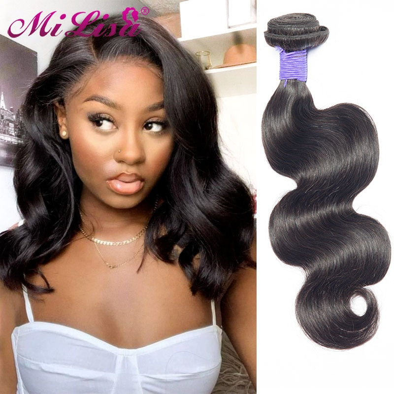 Mi Lisa Body Wave Bundles Short Human Hair Bundles Extensions 8 12 Inc Thevarietystoreonline