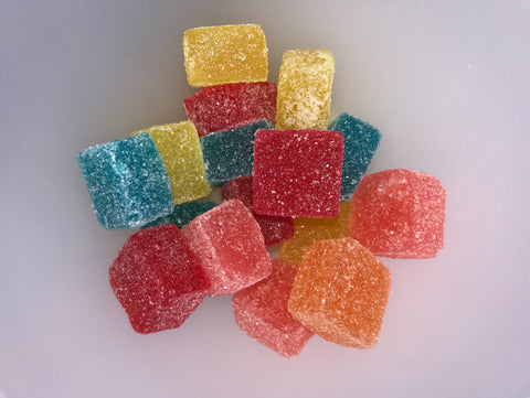 Bowl of gummies