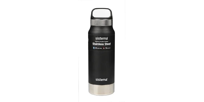 Billede af Sistema - Drikkedunk 650 Ml - Black