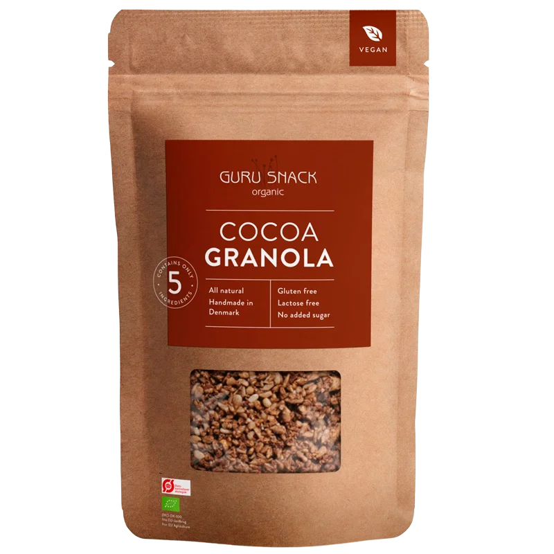 Billede af Guru Snack - Cocoa Granola - 350 Gram